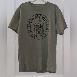 WDW Unisex Disney Green T- Shirt